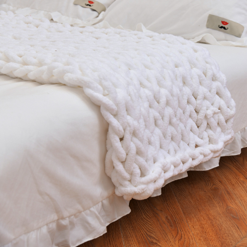 Veluro Weighted Knitted Wool Blanket