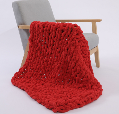 Veluro Weighted Knitted Wool Blanket